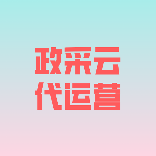 那大镇政采云代运营